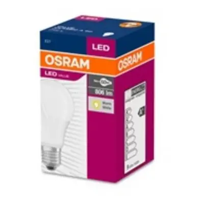 Ledvance LED E27 9,5W 2700K 806lm VALUE A60-klasik matná