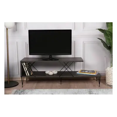 Hanah Home TV Stand Street - Dark Brown Dark Brown