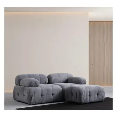 Atelier del Sofa Corner Sofa Petite 2 - Grey Grey