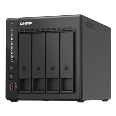 QNAP TS-453E-8G (4C/CeleronJ6412/2,6GHz/8GBRAM/4xSATA/2xM.2/2x2,5GbE/2xUSB2.0/2xUSB3.2/2xHDMI), 