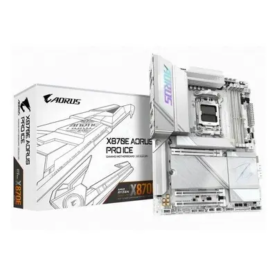 Gigabyte AORUS X870E PRO ICE, AMD X870, AM5, 4xDDR5, ATX, X870E AORUS PRO ICE