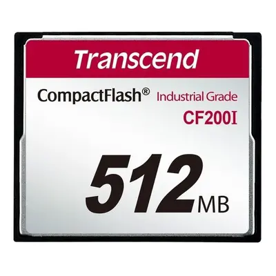 Transcend CompactFlash 512MB Industrial TS512MCF200I