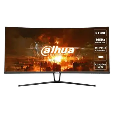 Dahua monitor LM34-E330C, 34" 3440×1440, 165Hz E-LED, 350 cd/m,3000:1, 1ms, LM34-E330C