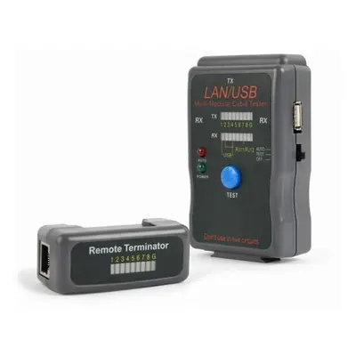 Gembird NCT-2 Ethernet kabel tester pro UTP, STP, USB