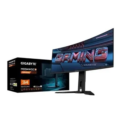 GIGABYTE LCD - 34" Gaming monitor MO34WQC2, OLED, 3440 x 1440 WQHD, 240Hz, 1.5M:1, 250cd/m2, 0.0