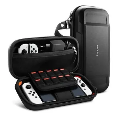 Spigen Rugged Armor Pro Pouch ochranné pouzdro pro Nintendo Switch/Switch OLED černé