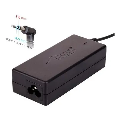 Akyga Notebook power adapter AK-ND-69 19.5V / 2.31A 45W 4.5 x 3.0 mm + pin HP, AK-ND-69