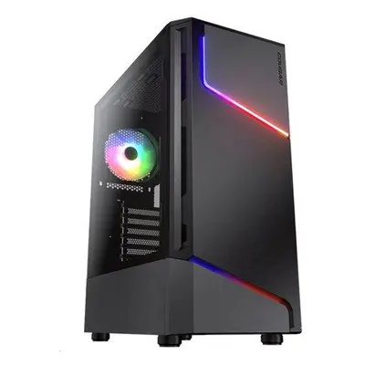 COUGAR PC skříň MX360 Mid Tower Tempered glass cover 120mm fan, CGR-5CC6G-RGB