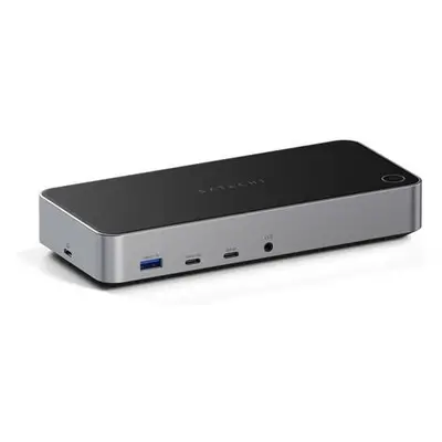 Satechi Triple 4K Display Docking Station - Space Gray Aluminium, ST-D4KTM-EU