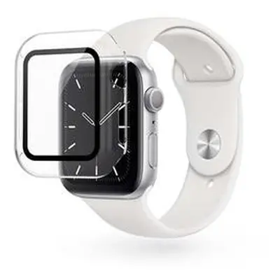 EPICO GLASS CASE APPLE WATCH 4/5/6/SE (40 mm) - transparentní