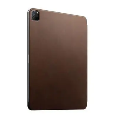 Nomad Leather Folio pouzdro iPad Pro 12.9" (22/21/20/18), Air 13" (2024) hnědé