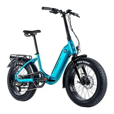 Leader Fox E-BIKE 20" CODY-2, FOLDING BIKE,BLACK (REAR MOTOR), vel.