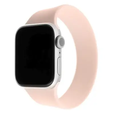 Elastický silikonový řemínek FIXED Silicone Strap pro Apple Watch 38/40/41mm, velikost XS, růžov