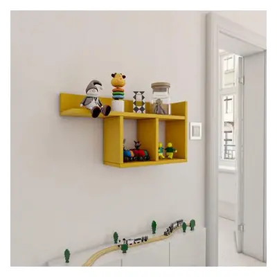 Hanah Home Wall Shelf Room - Yellow Yellow