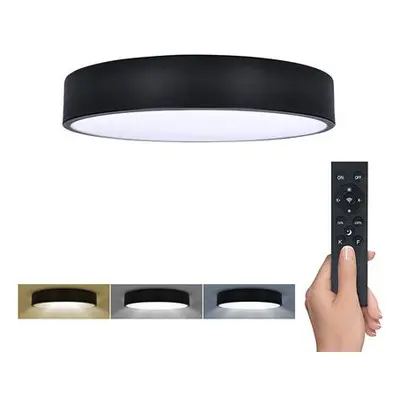 Solight WO798-1-B LED osvětlení s dálkový ovladačem, 36W, 2300lm, 30cm, změna chromatičnosti, st