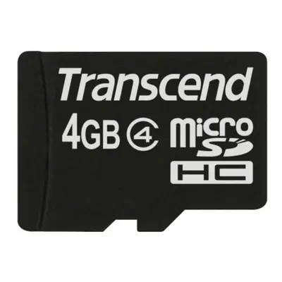 Transcend microSDHC 4 GB 4 TS4GUSDC4