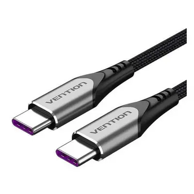 USB-C 2.0 to USB-C Cable Vention TAEHG 1.5m PD 100W Gray