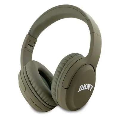 DKNY PU Leather Arch Logo Bluetooth Stereo Headphone Green