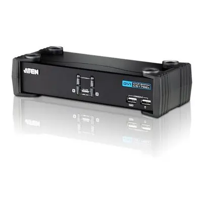 ATEN 2-portový přepínač KVM DVI / Audio USB CS-1762A USB HUB, CS1762A-AT-G