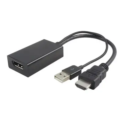 PremiumCord adaptér HDMI to DisplayPort Male/Female s napájením z USB