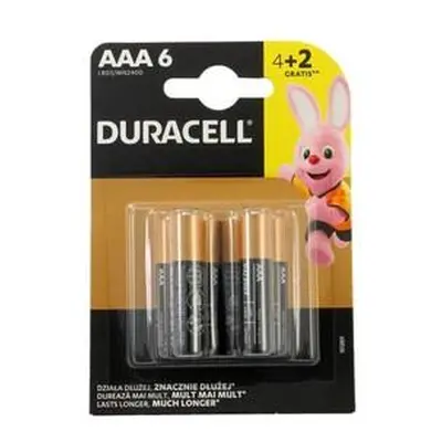 Duracell BASIC AAA 6ks 10PP100087