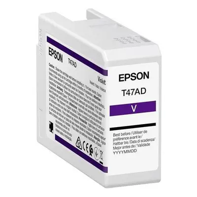 Epson inkoustová náplň/ C13T47AD00/ Singlepack Violet/ UltraChrome, C13T47AD00