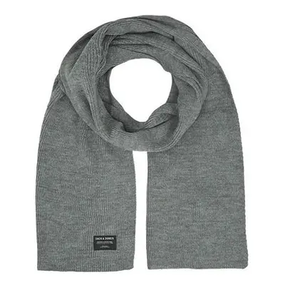 Jack&Jones Pánská šála Dna 12098582 Grey Melange