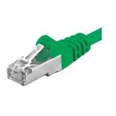 Premiumcord sp6asftp030G Patch, CAT6a S-FTP, RJ45-RJ45, AWG 26/7, 3m, zelený