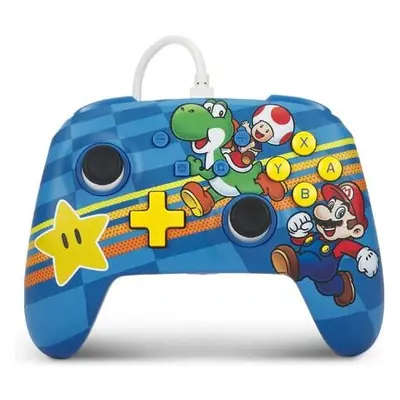 PowerA Enhanced Wired Controller Super Mario Mushroom Kingdom Friends NSGP0201-01