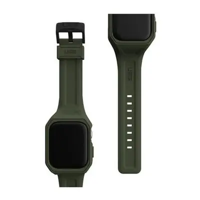 UAG Scout Strap & Case řemínek pro Apple Watch 45 mm olivový