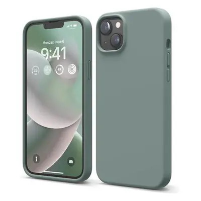 ELAGO silikonový kryt pro iPhone 14 Plus půlnočně zelený