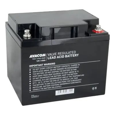 Avacom baterie 12V 45Ah M6 DeepCycle (PBAV-12V045-M6AD), PBAV-12V045-M6AD