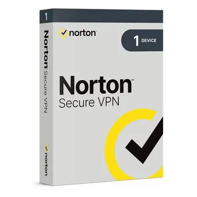 NORTON SECURE VPN 1 uživatel na 1 zařízení na 1 rok, 21420109