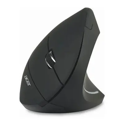 Acer Vertical mouse/Vertikální/Optická/Pro praváky/Bezdrátová USB/Černá, HP.EXPBG.009