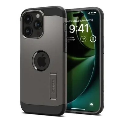 Spigen Tough Armor MagFit kryt iPhone 15 Pro hnědý