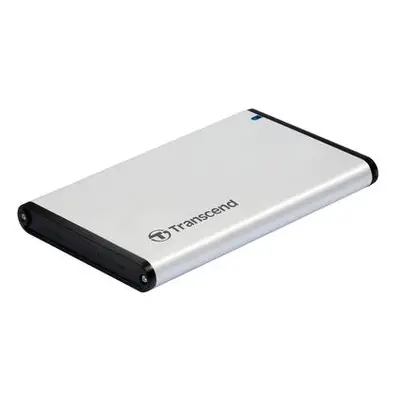 Transcend StoreJet 25S3 externí rámeček pro 2.5" HDD/SSD, SATA III, USB 3.0, celohliníkový, stří