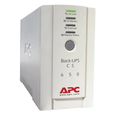 APC Back-UPS CS 650VA (400W)/ 230V/ USB/ RS232/ 4x IEC zásuvka, BK650EI