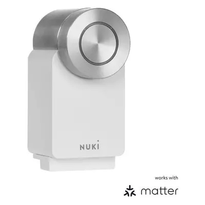 Nuki Smart Lock Pro 4. Generace s podporou Matter over Thread, Bílý