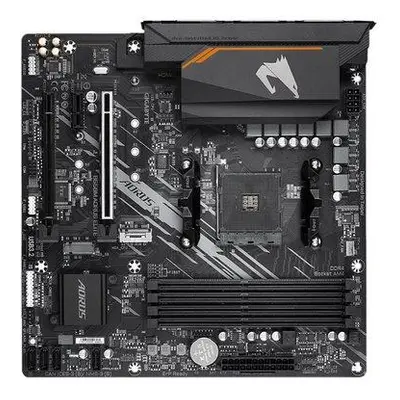 GIGABYTE B550M AORUS ELITE / AMD B550 / AM4 / 4x DDR4 / 2x M.2 / DVI-D / HDMI / mATX, B550M AORU