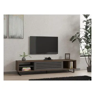 Hanah Home TV Stand Eray - Walnut, Anthracite