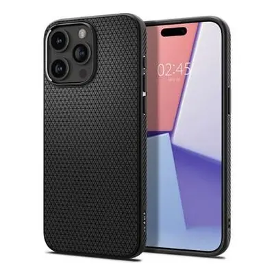 Spigen Liquid Air kryt iPhone 15 Pro matně černý