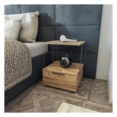 Hanah Home Nightstand Tekoba - Pine Pine