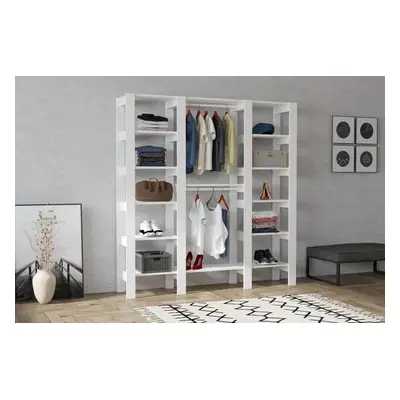 Hanah Home Wardrobe City - White White