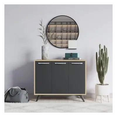 Hanah Home Multi Purpose Cabinet Piffa - Oak, Anthracite