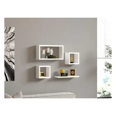 Hanah Home Wall Shelf Babi - White White