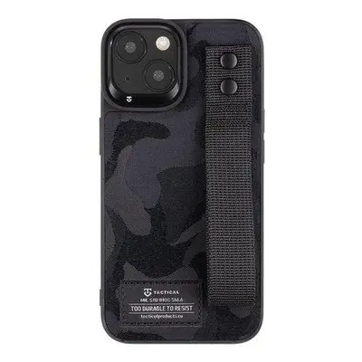 Tactical Camo Troop Drag Strap Kryt pro Apple iPhone 14 černý