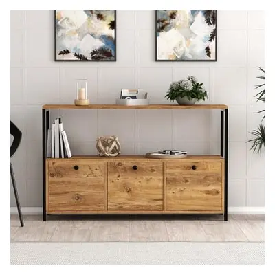 Hanah Home Console Nero v2 - Walnut WalnutBlack