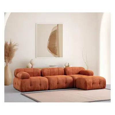 Atelier del Sofa Corner Sofa Petite 3 - Orange Orange