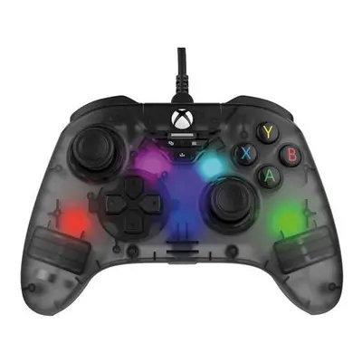 SnakeByte RGB X herní ovladač pro Xbox Series S/X, Xbox One, Windows šedý