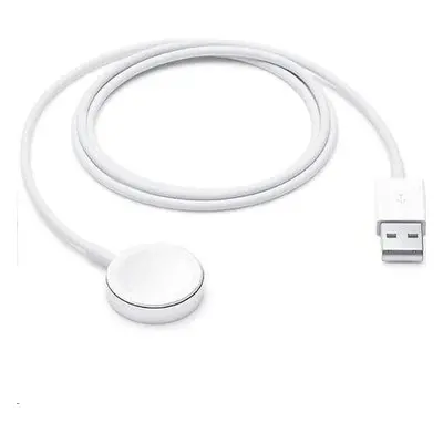 Apple Magnetický Nabíjecí Kabel White pro Watch 5/6 (OOB Bulk)